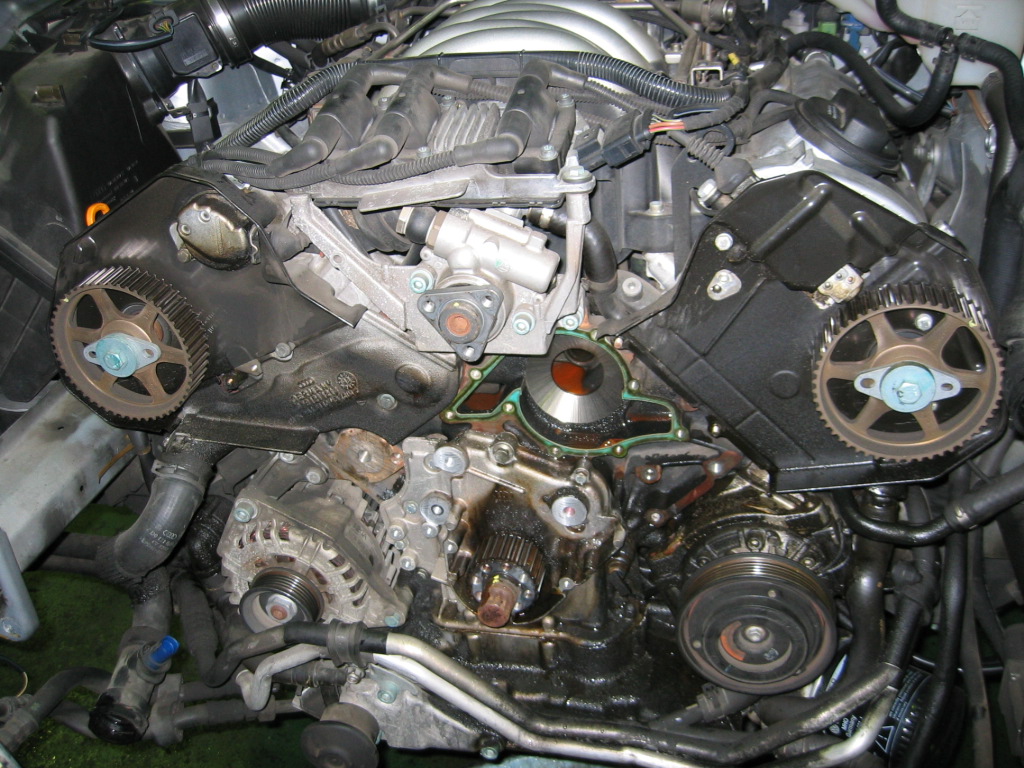 A6タイミングベルト交換   Audi アウディ整備・修理事例